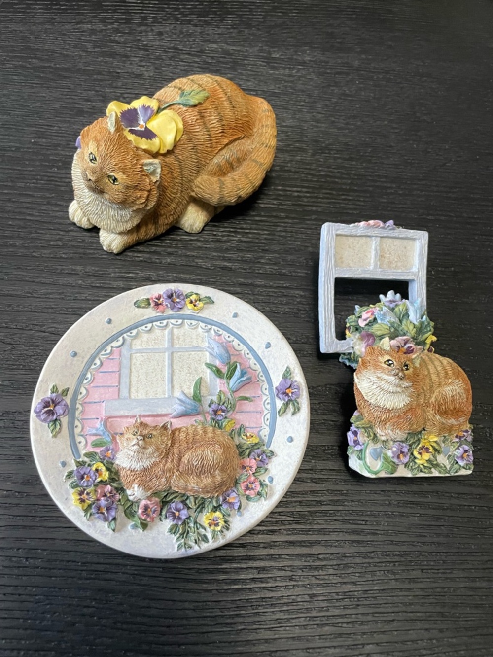 Valerie Pfeiffer Vintage 80s Cat Collectibles